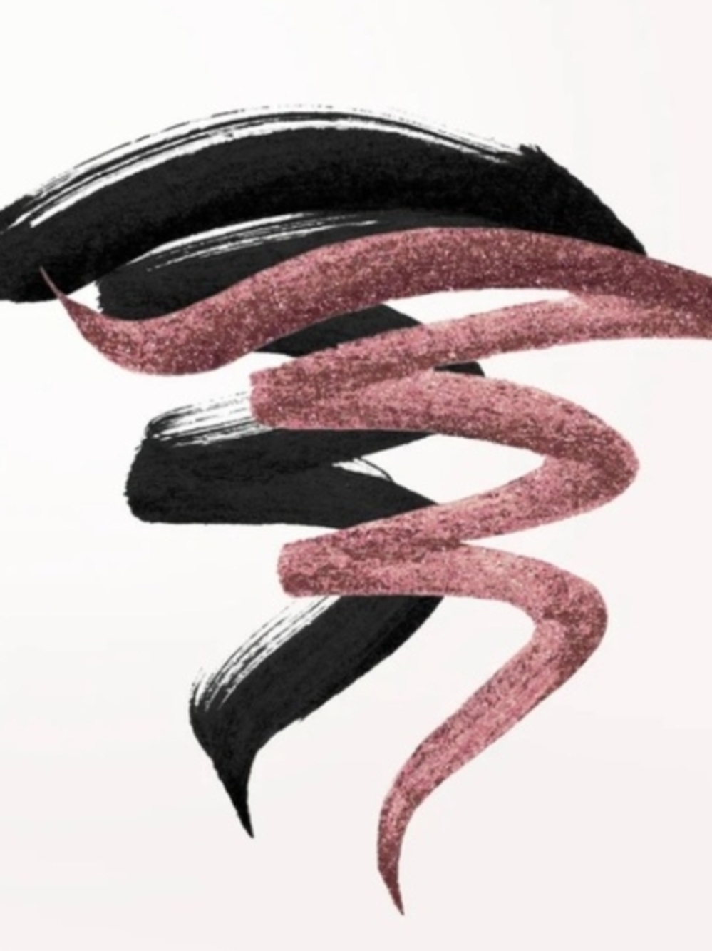Stila All Day-Dual Ended Liquid Eye Liner Intense Black Sangria New In Box